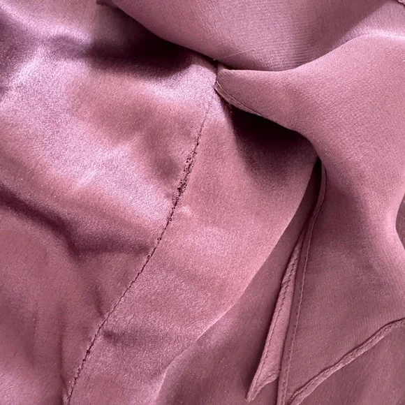 Milly of New York size 2 purple silk top - Picture 3 of 4
